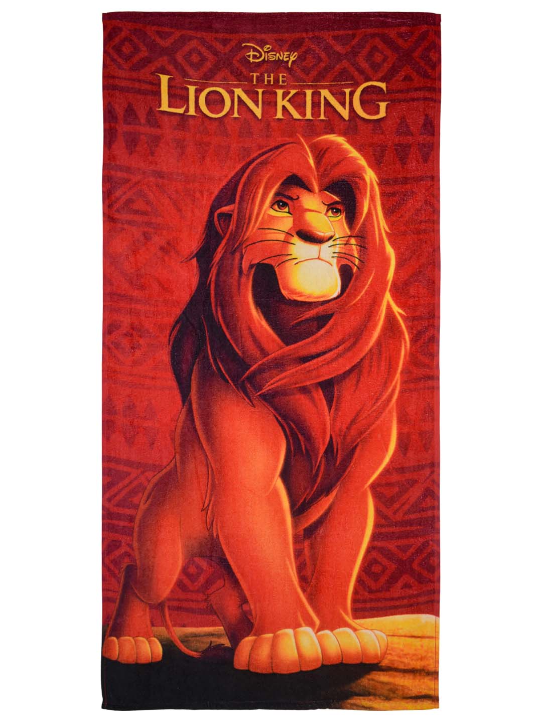 Lion King Kids Bath Towel, Super Absorbency & Attractive Print by Athom Living - Athom Living
