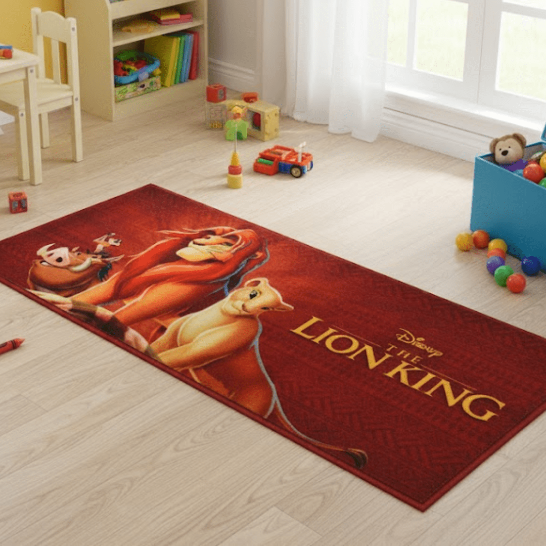 Lion KingThemed Kids Runner Carpet(60x140 cm) by Athom Living - Athom Living