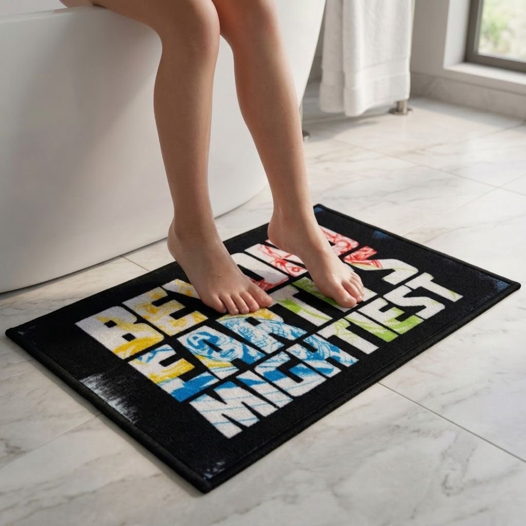 Marvel Avenger Assembled & Beyond Earth's Mightiest Kids Bathmat Combo - Pack of 2 by Athom Living - Athom Living