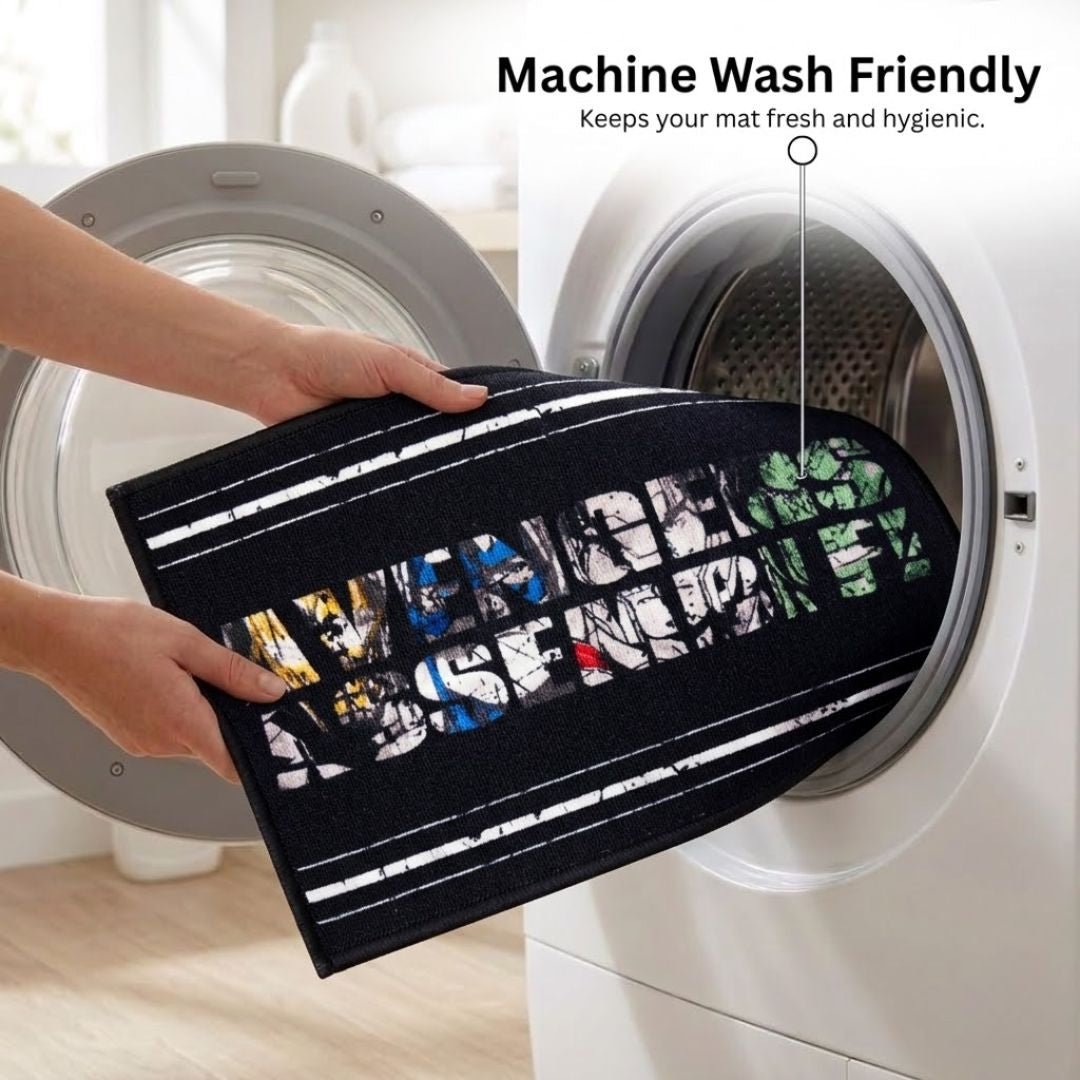 Marvel "Avengers Assembled" Anti - Slip Kids Bathmat by Athom Living - Athom Living
