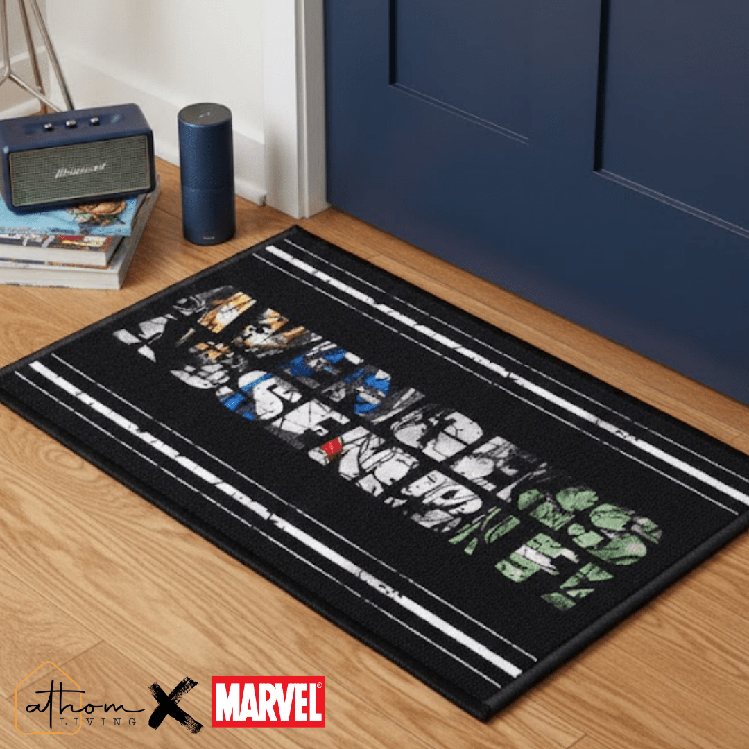 Marvel "Avengers Assembled" Anti - Slip Kids Bathmat by Athom Living - Athom Living