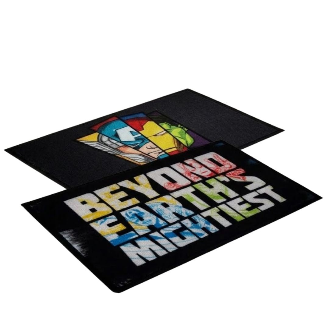 Marvel Avengers & Beyond Earth's Mightiest Kids Bathmat Combo - Pack of 2 by Athom Living - Athom Living