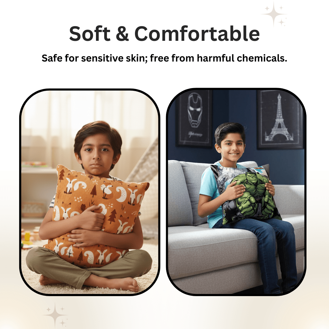 Marvel Avengers Hulk Cushion Cover 16x16 /40x40cm - Athom Living