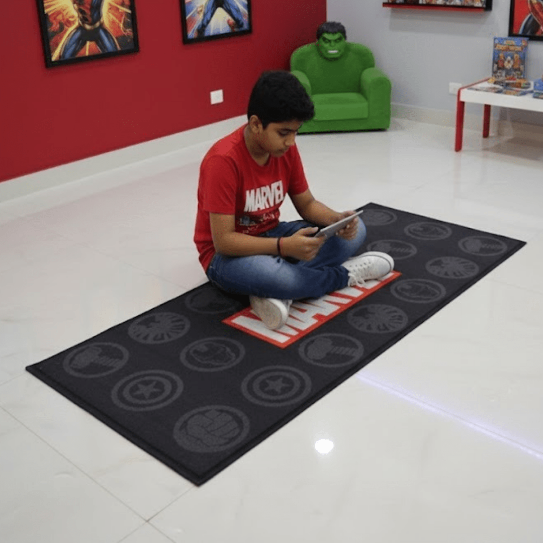 Marvel Avengers Runner Carpet(60x140 cm) by Athom Living - Athom Living