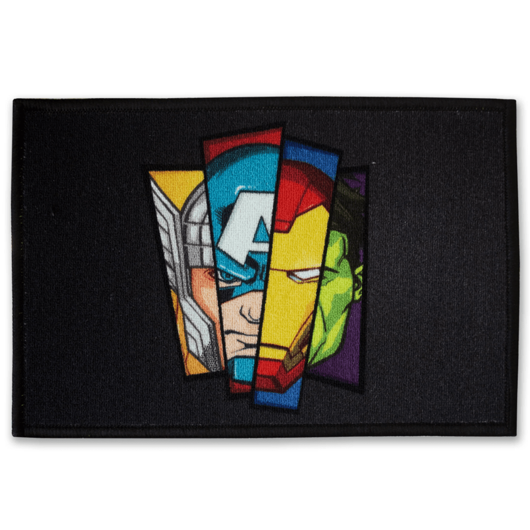 Marvel Avengers "Stronger Together. Always." Anti - Slip Kids Bathmat by Athom Living - Athom Living