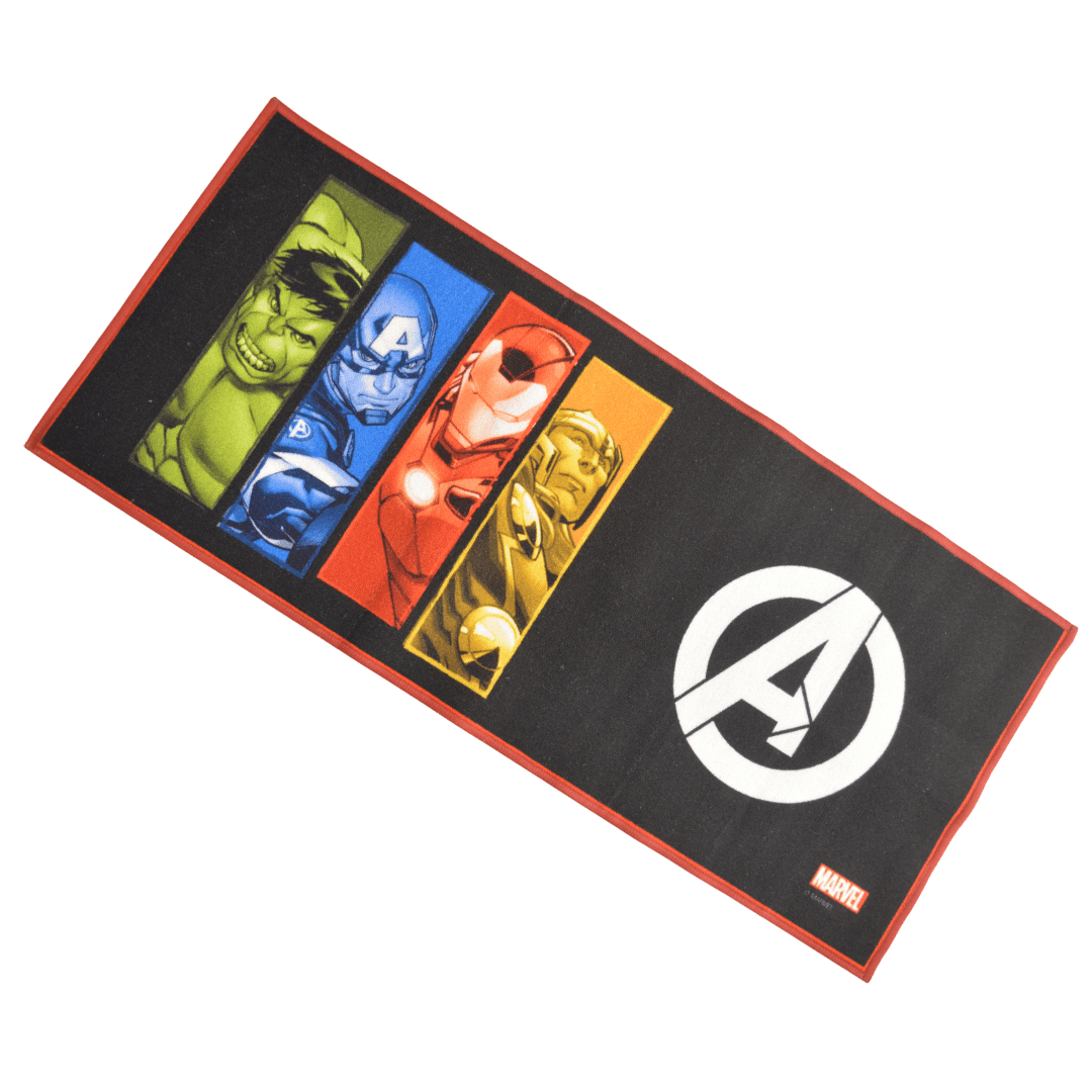 Marvel Avengers Themed Kids Runner Carpet(60x140 cm) by Athom Living - Athom Living