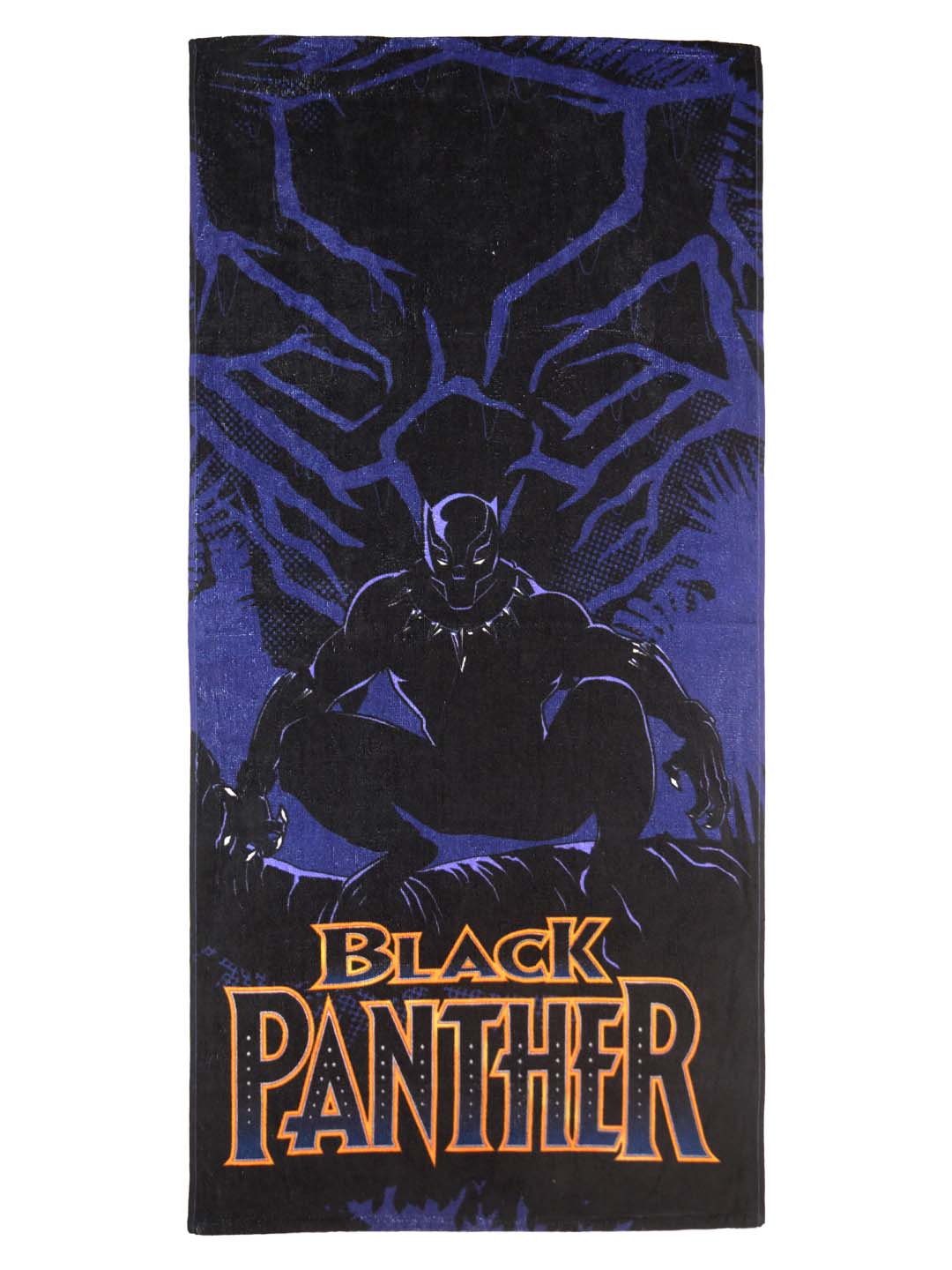 Marvel Avengers with Black Panther Themed Kids Bath Towel – Pack of 2 by Athom Living - Athom Living