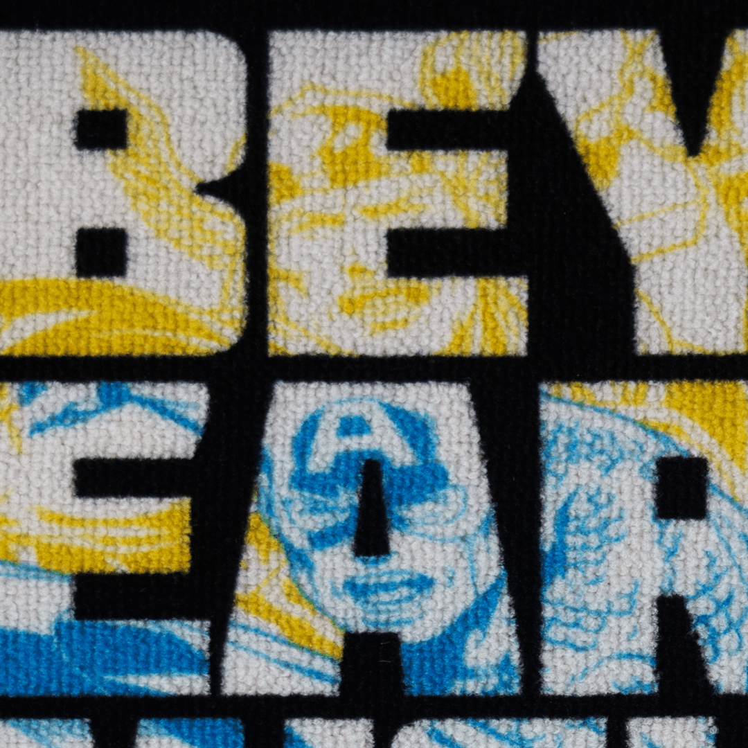 Marvel "Beyond Earth's Mightiest" Anti - Slip Kids Bathmat by Athom Living - Athom Living