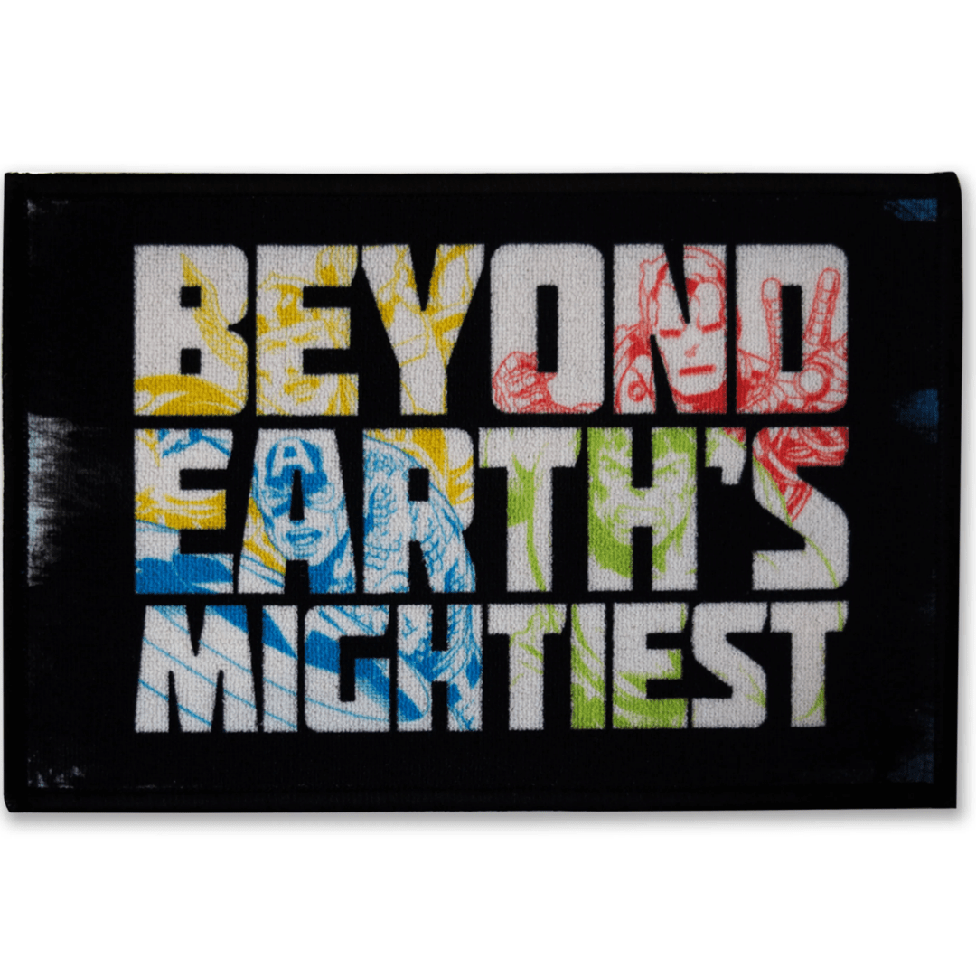 Marvel "Beyond Earth's Mightiest" Anti - Slip Kids Bathmat by Athom Living - Athom Living
