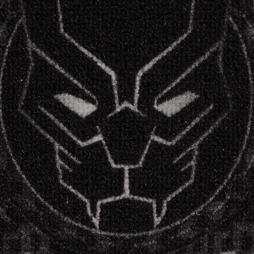 Marvel Black Panther "Wakanda Forever" Anti - Slip Kids Bathmat by Athom Living - Athom Living