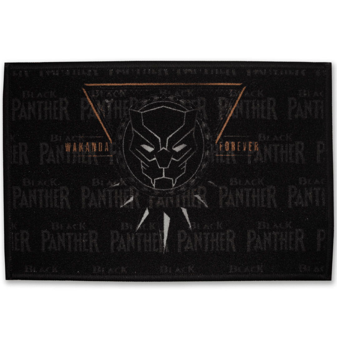 Marvel Black Panther "Wakanda Forever" Anti - Slip Kids Bathmat by Athom Living - Athom Living