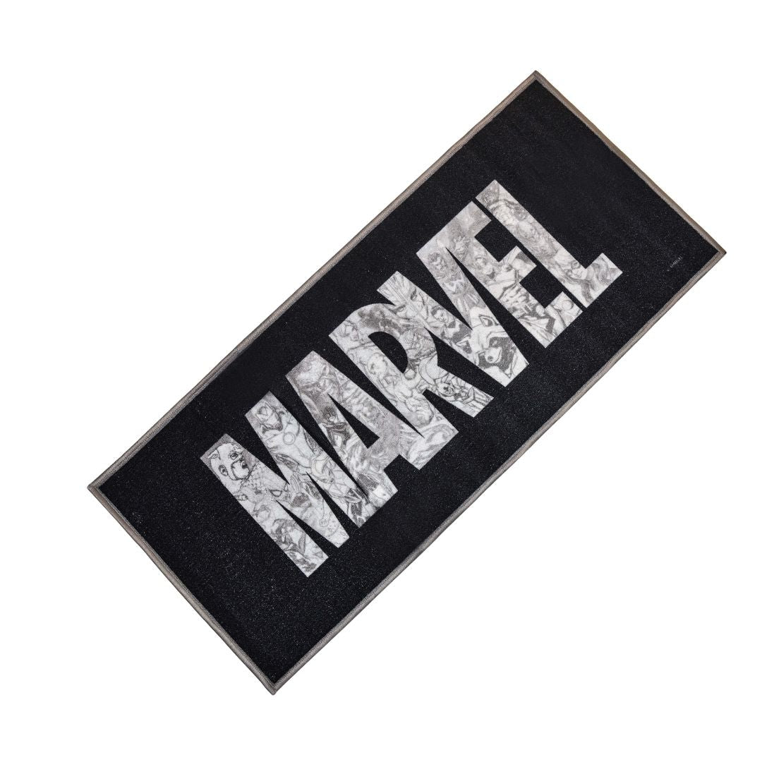 Marvel Black Themed Kids Runner Carpet(60x140 cm) by Athom Living - Athom Living