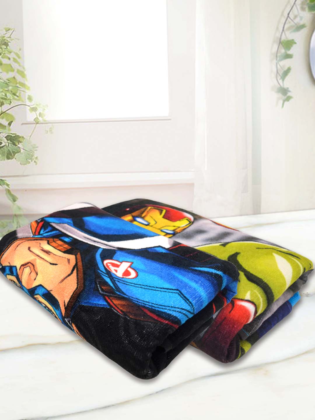Marvel Captain America & Avengers Kids Bath Towel – Pack of 2 by Athom Living - Athom Living