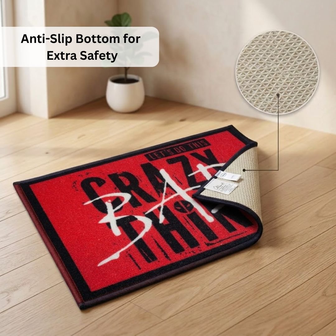 Marvel "Crazy BAD Thing" Anti - Slip Kids Bathmat by Athom Living - Athom Living
