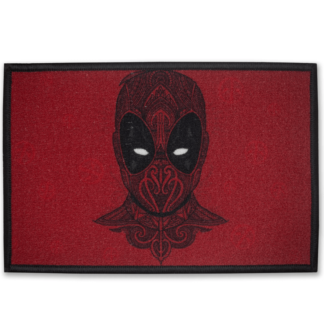 Marvel Deadpool "Red Suit. Big Attitude." Anti - Slip Kids Bathmat by Athom Living - Athom Living