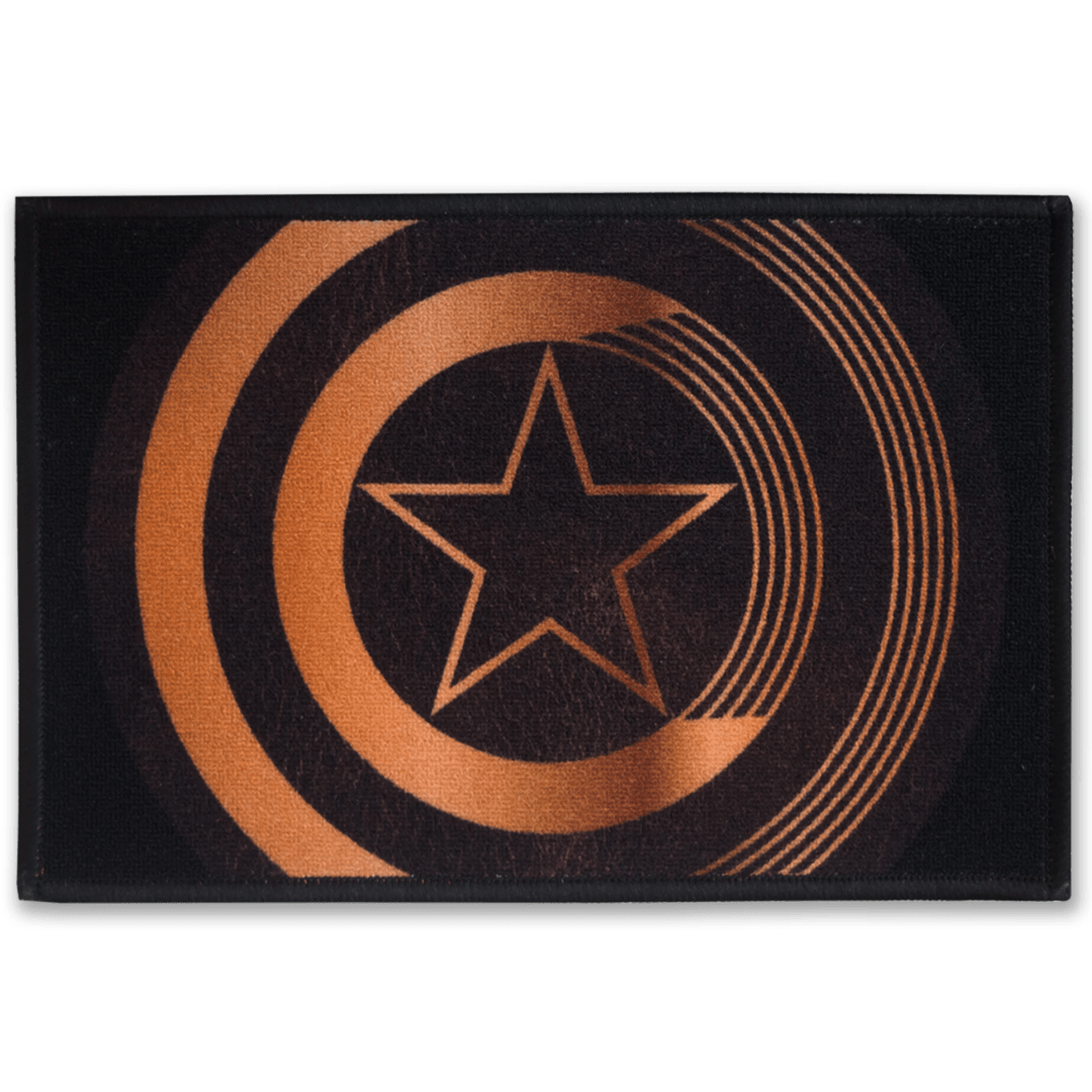 Marvel "Golden Star" Anti - Slip Kids Bathmat by Athom Living - Athom Living