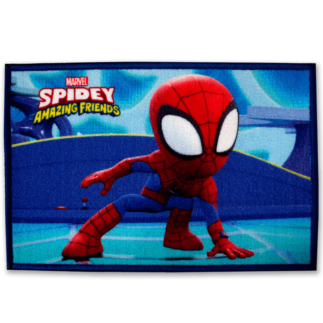 Marvel Little Spidey "Amazing Freinds" Anti - Slip Kids Bathmat by Athom Living - Athom Living