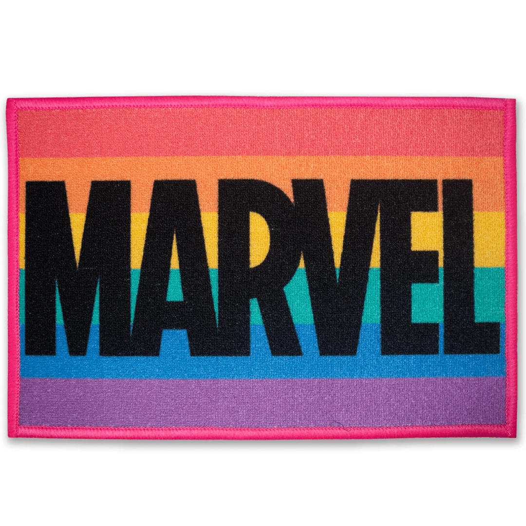 Marvel "Rainbow Colour" Anti - Skid Kids Bathmat by Athom living - Athom Living