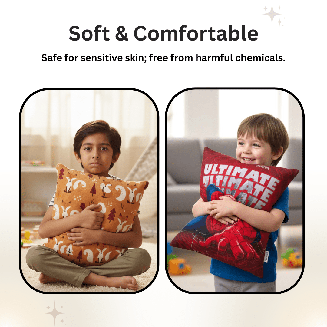 Marvel Spiderman Cushion Covers – Soft & Stylish Kids Cushion by Athom Living - Athom Living