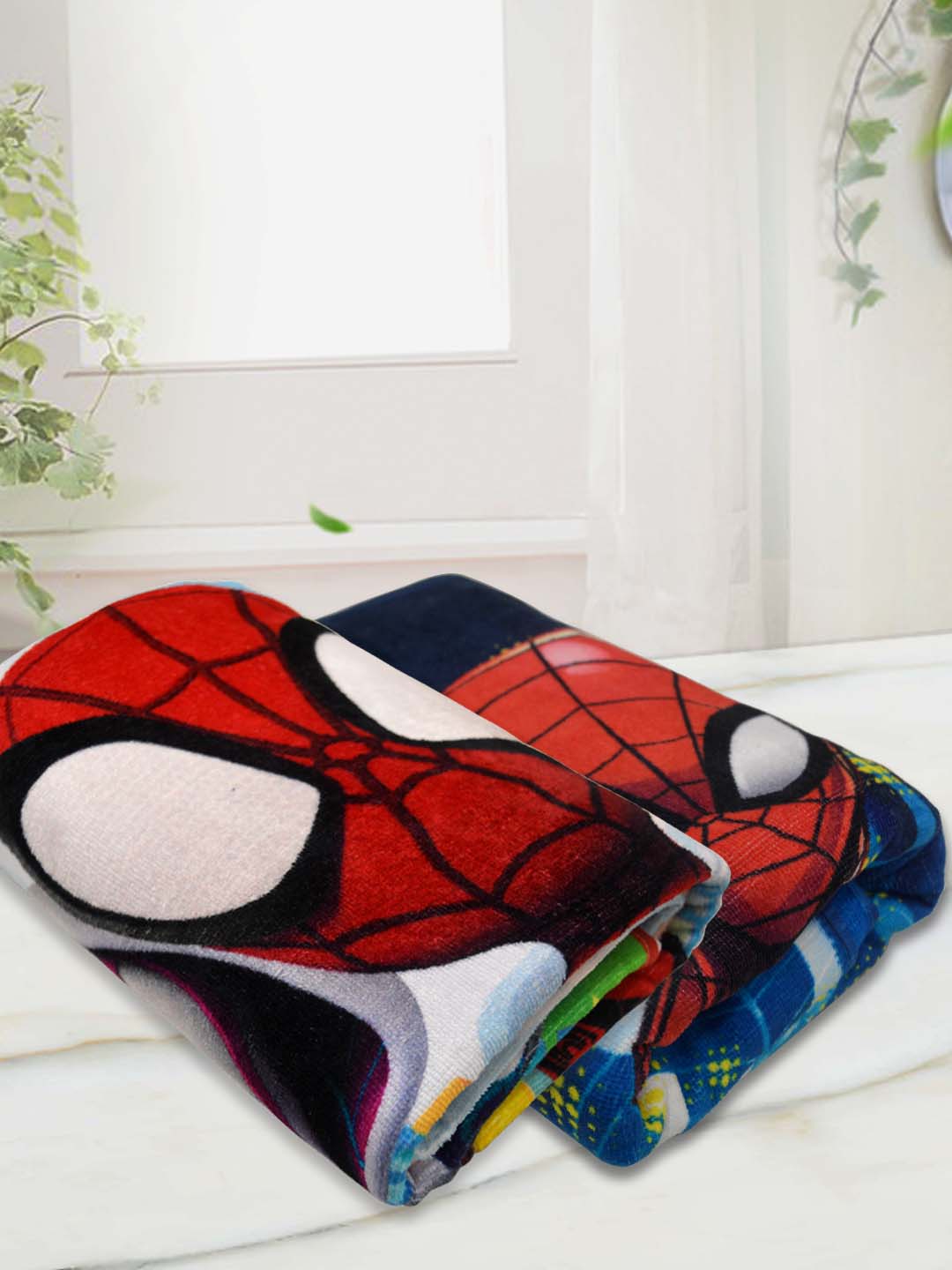 Marvel Spiderman Kids Bath Towel – Soft, Absorbent & Fun by Athom Living - Athom Living