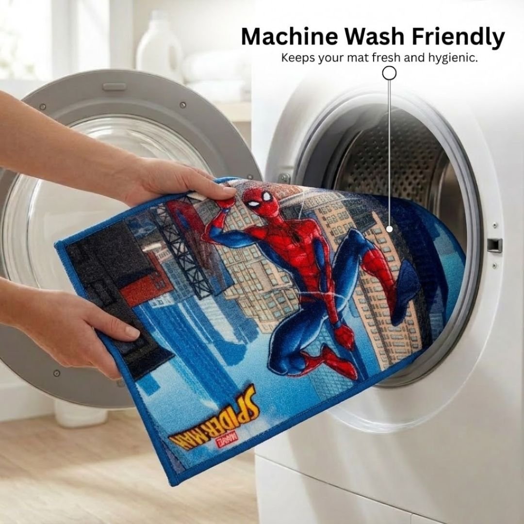 Marvel Spiderman Kids Bathmat Combo - Pack of 2 by Athom Living - Athom Living