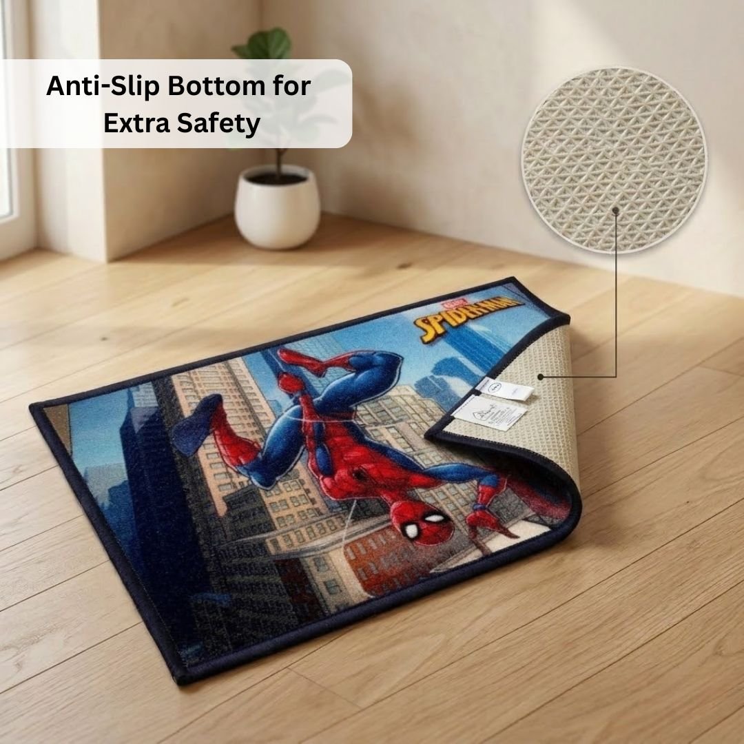 Marvel Spiderman & Spidey Amazing Freinds Kids Bathmat Combo - Pack of 2 by Athom Living - Athom Living