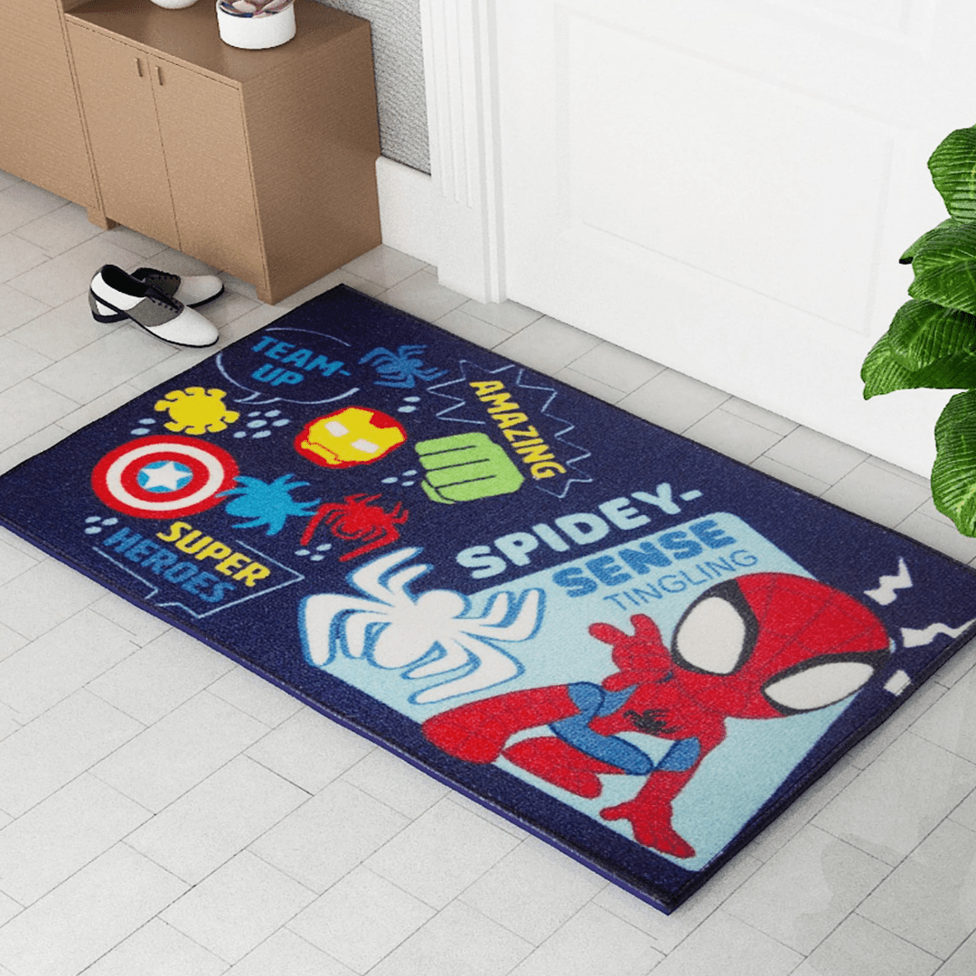 Marvel "Spidey - Sense Tingling" Anti - Slip Kids Bathmat by Athom Living - Athom Living