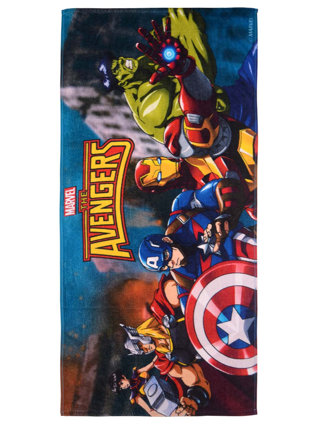 Marvel "The Avengers Assemble!" Kids Bath Towel Combo - Pack of 2 by Athom living - Athom Living