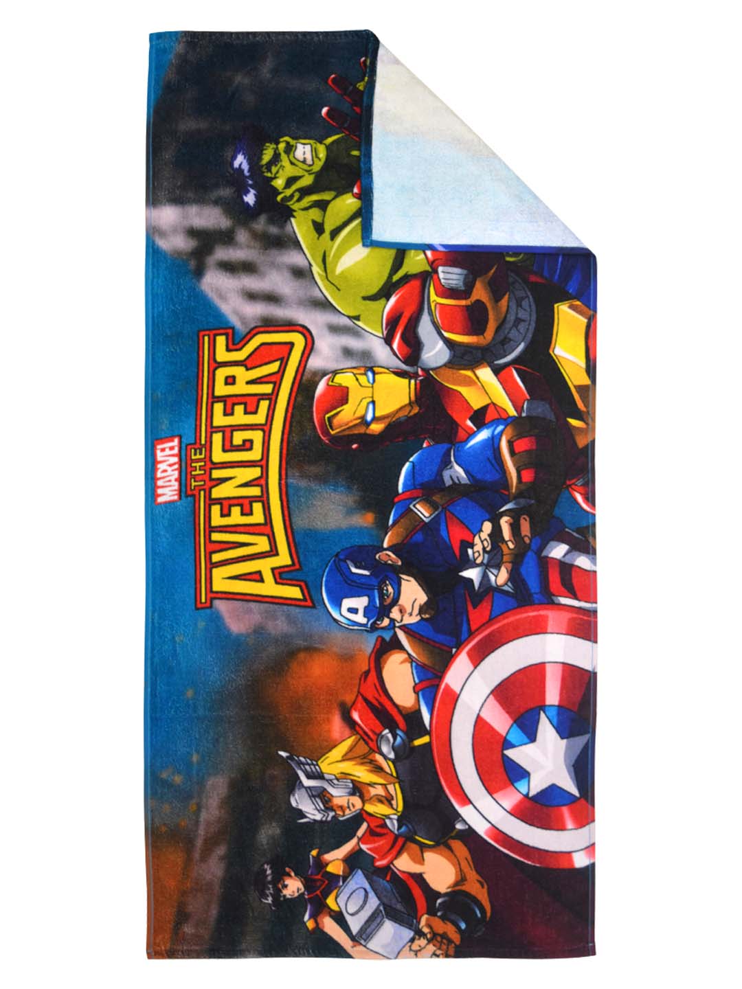 Marvel "The Avengers Assemble!" Kids Bath Towel Combo - Pack of 2 by Athom living - Athom Living