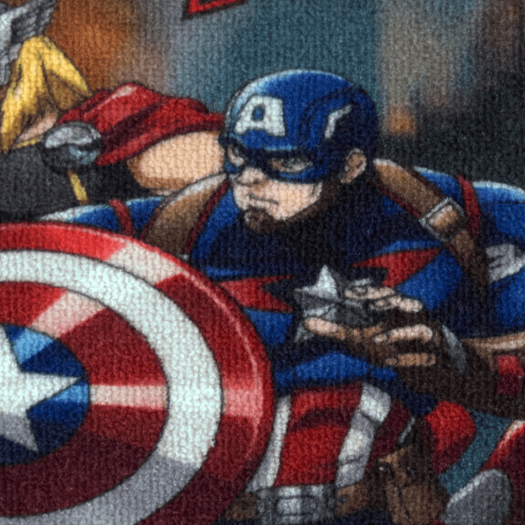 Marvel The Avengers "Where Legends Unite" Anti - Slip Bathmat by Athom Living - Athom Living