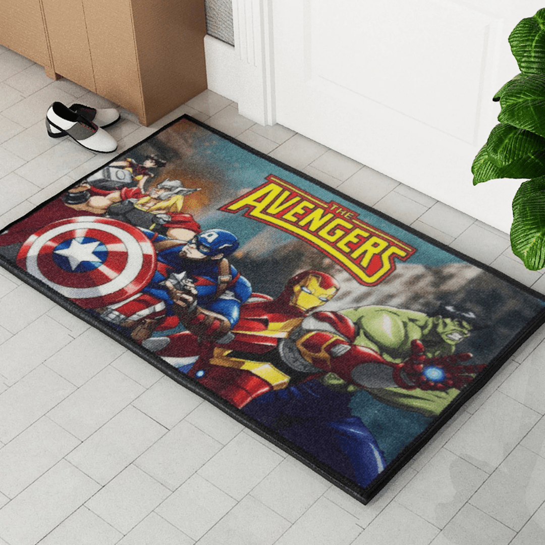 Marvel The Avengers "Where Legends Unite" Anti - Slip Bathmat by Athom Living - Athom Living
