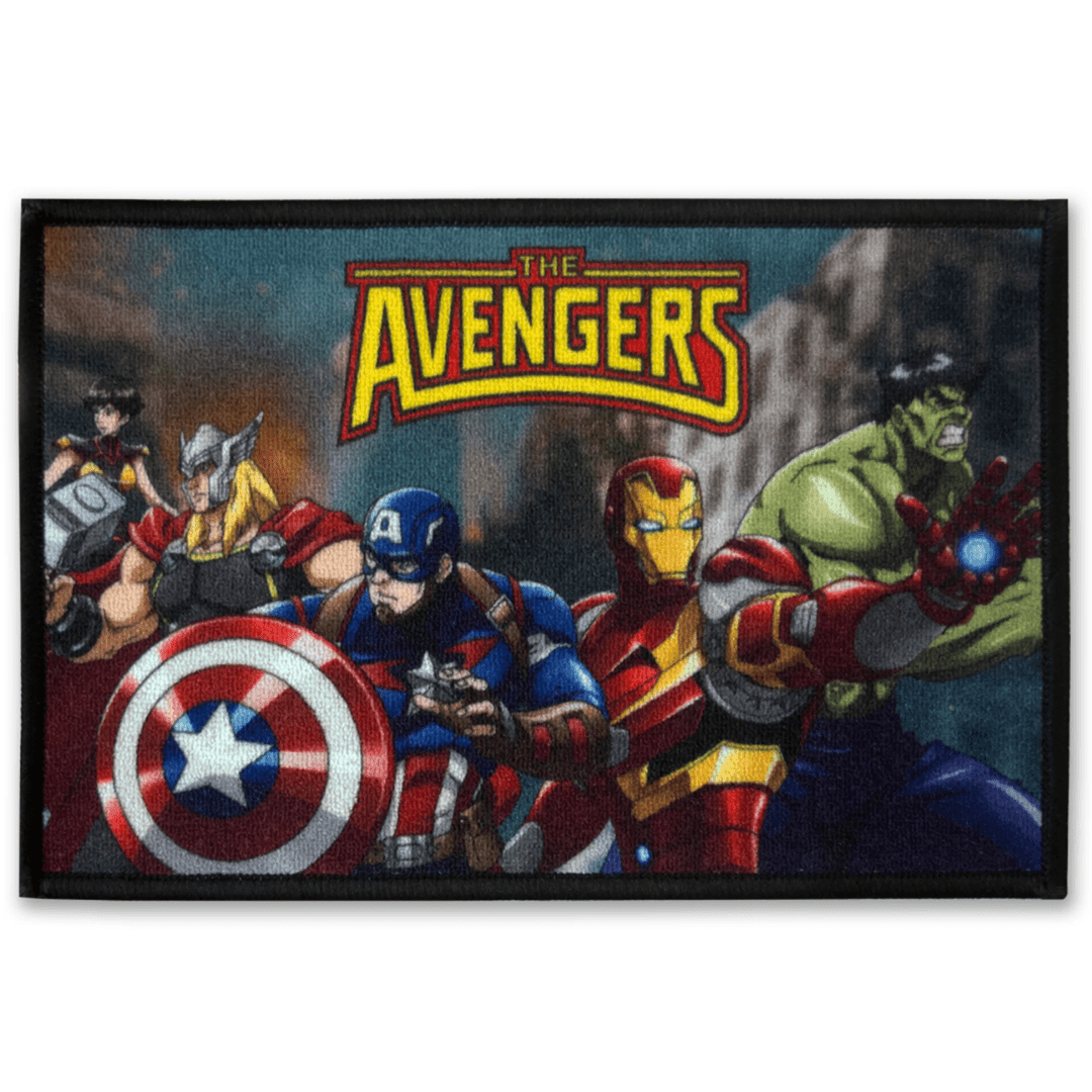 Marvel The Avengers "Where Legends Unite" Anti - Slip Bathmat by Athom Living - Athom Living