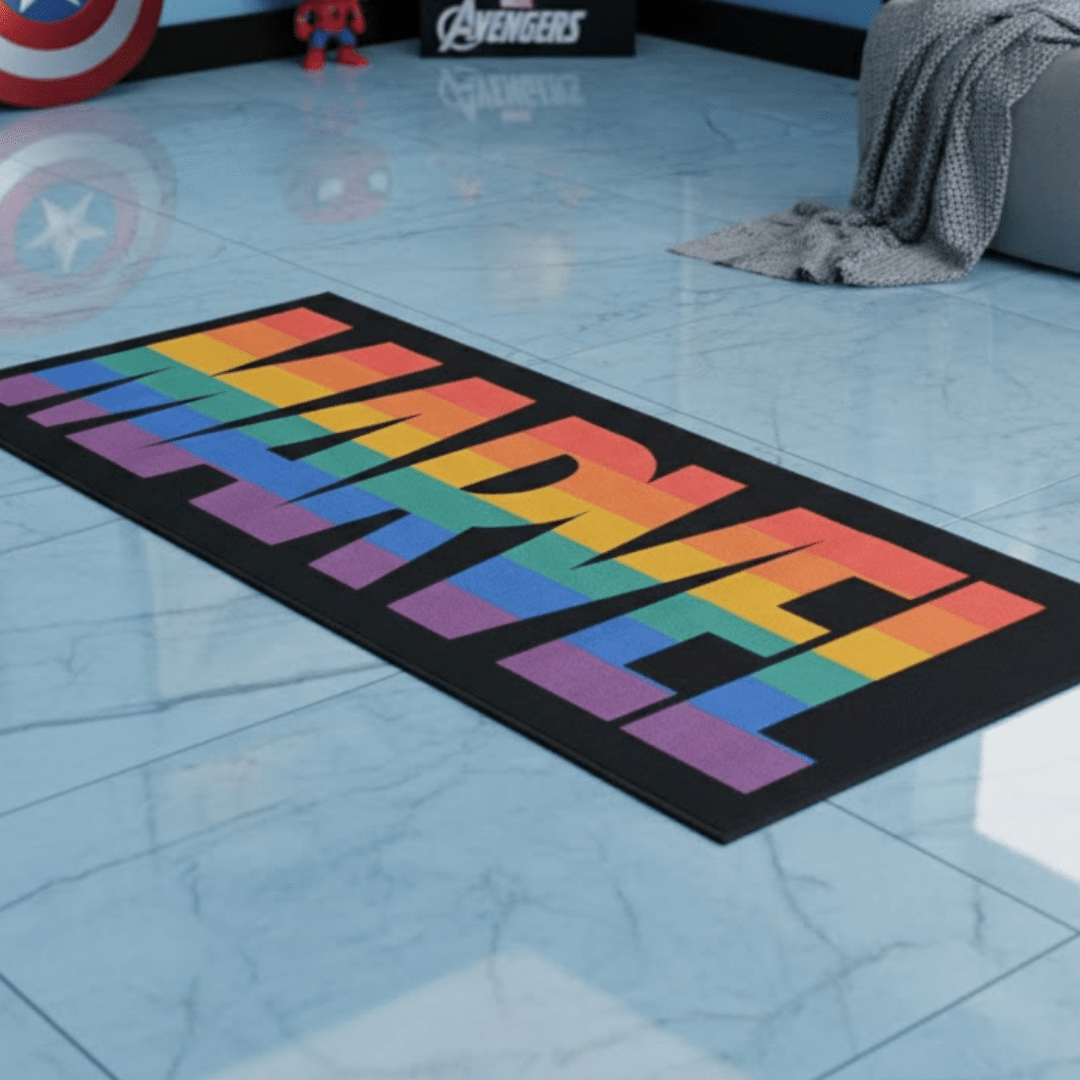 Marvel Themed Runner Carpet(60x140 cm) by Athom Living - Athom Living