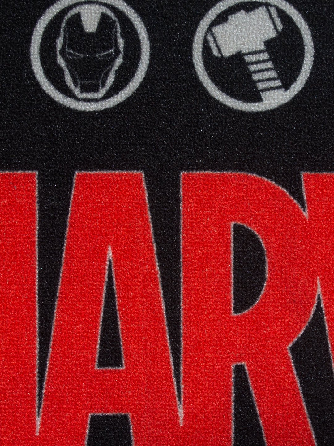 Marvel Thick Red Colour Kids Bathmat Combo - Pack of 2 by Athom Living - Athom Living