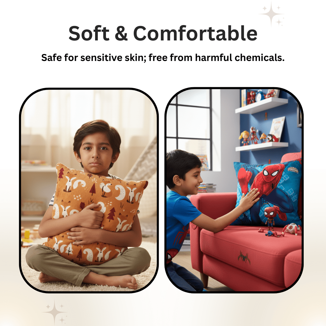 Marvel Ultimate Spiderman Cushion Cover by Athom Living - Athom Living