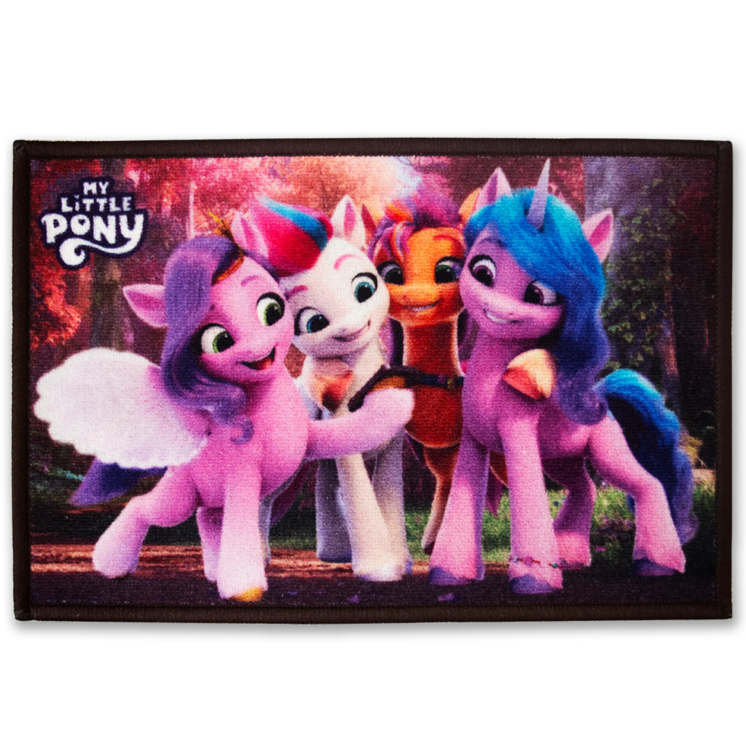 My Little Pony "Friendship Begins Here!" Anti - Slip Kids Bathmat by Athom Living - Athom Living