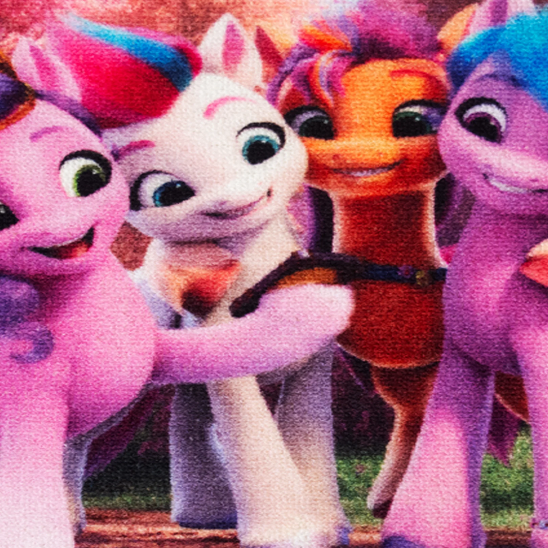 My Little Pony "Friendship Begins Here!" Anti - Slip Kids Bathmat by Athom Living - Athom Living