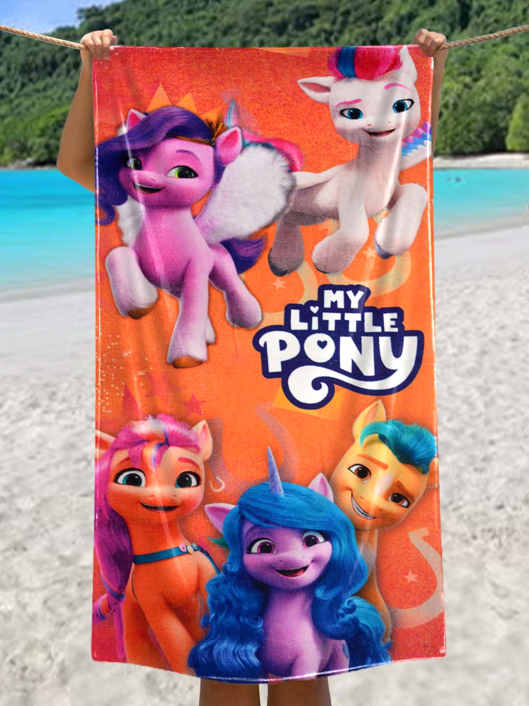 My Little Pony Kids Bath Towel – Soft, Fun & Absorbent by Athom Living - Athom Living