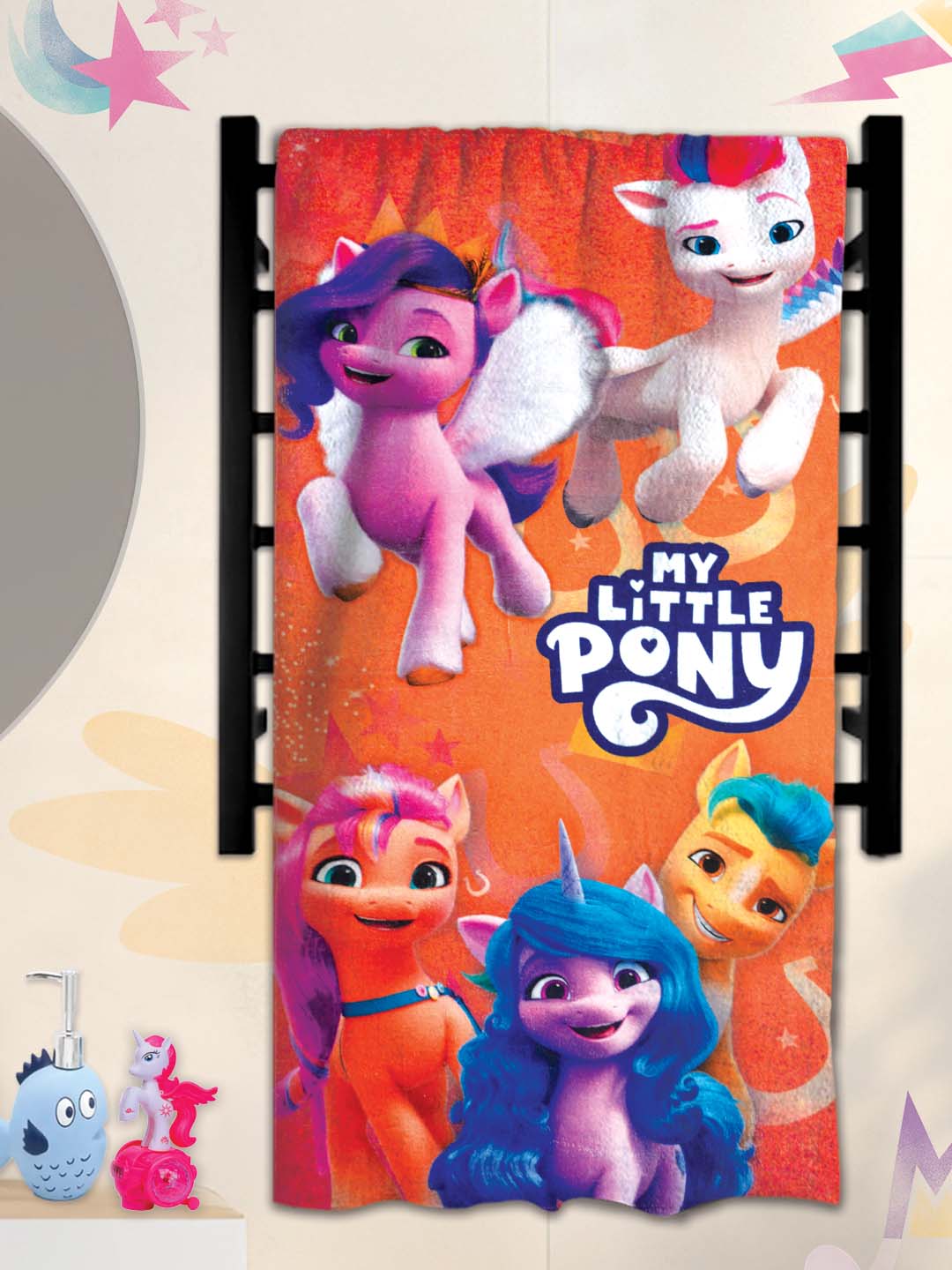 My Little Pony Kids Bath Towel – Soft, Fun & Absorbent by Athom Living - Athom Living