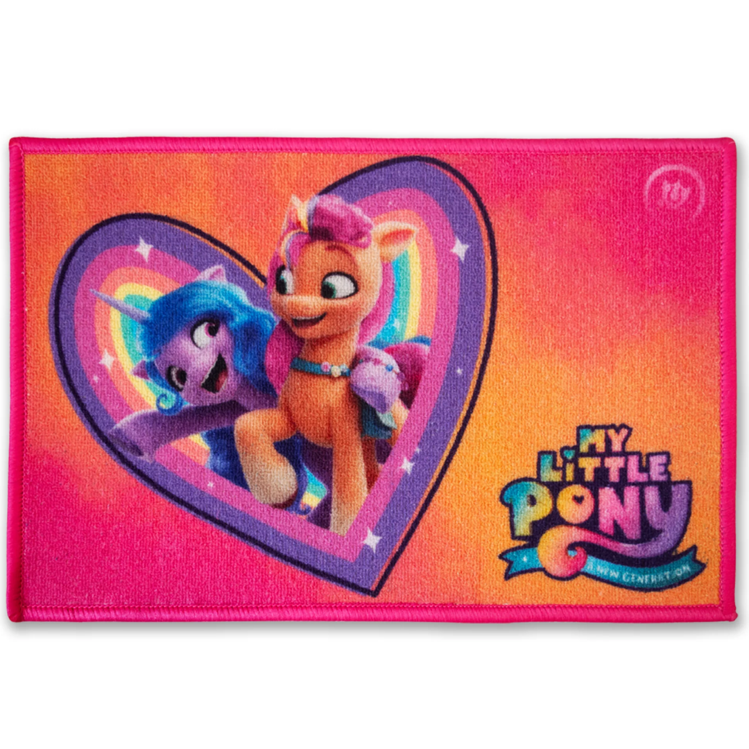 My Little Pony "Let Friendship Lead the Way!" Anti - Skid Kids Bathmat by Athom Living - Athom Living