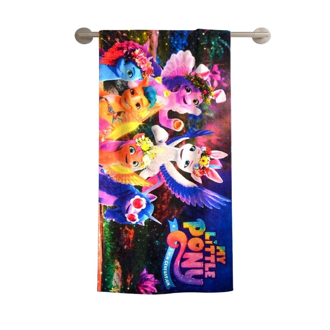 My Little Pony Pink Kids Bath Towel Soft & Absorbent by Athom Living - Athom Living
