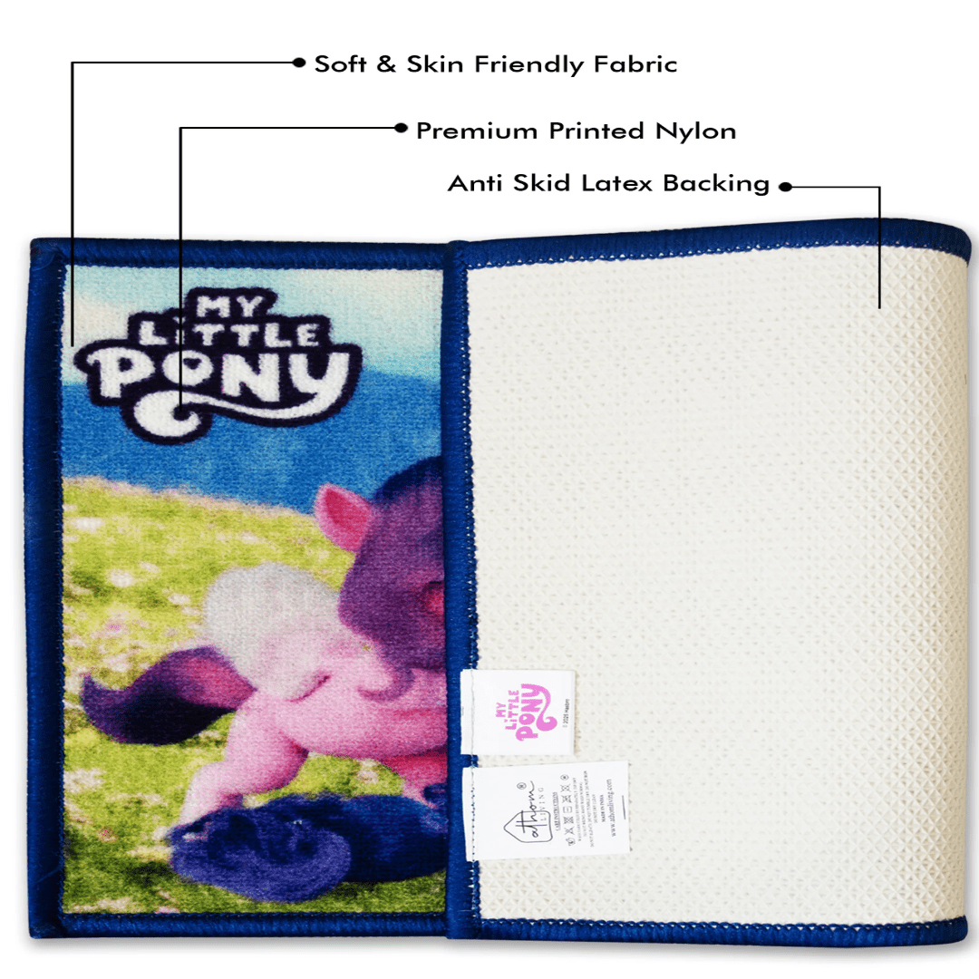 My Little Pony “Sparkle with Friendship!” Anti Skid Kids Bathmat by Athom Living - Athom Living