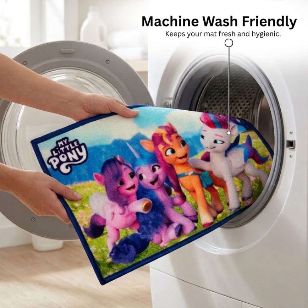 My Little Pony “Sparkle with Friendship!” Anti Skid Kids Bathmat by Athom Living - Athom Living
