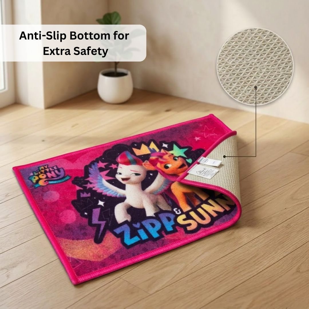 My Little Pony "Zipp & Sunny" Anti - Slip Kids Bathmat by Athom Living - Athom Living