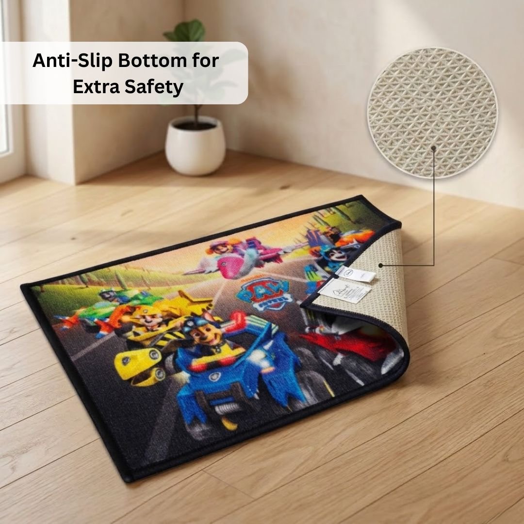 Paw Patrol "Adventure Starts at Your Door!" Anti - Skid Kids Doormat by Athom Living - Athom Living