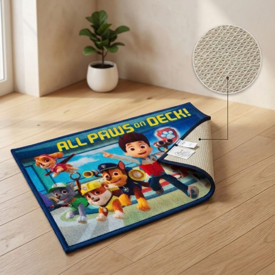 Paw Patrol "All Paws On Deck" Anti - Skid Kids Bathmat by Athom Living - Athom Living