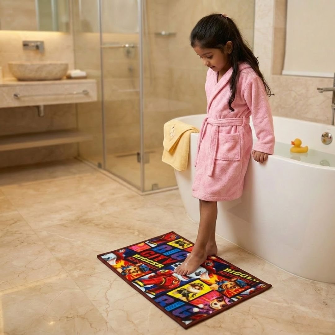 Paw Patrol Anti - Silp Bathmat – Set of 2 – "All Paws on Deck for Fun!" by Athom Living - Athom Living
