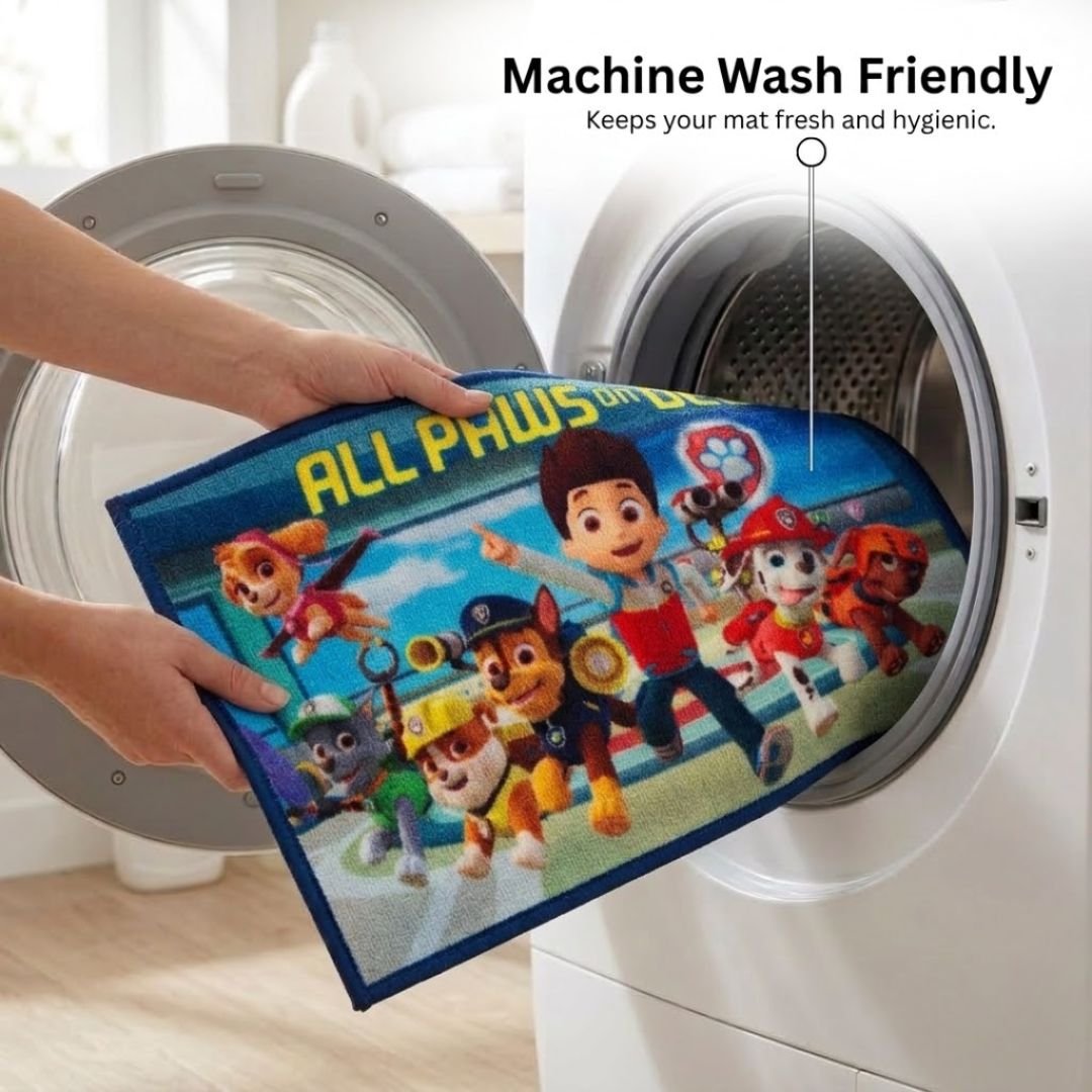 Paw Patrol Anti - Slip Bathmat – Set of 2 – "Heroes Ready for Fun" by Athom Living - Athom Living