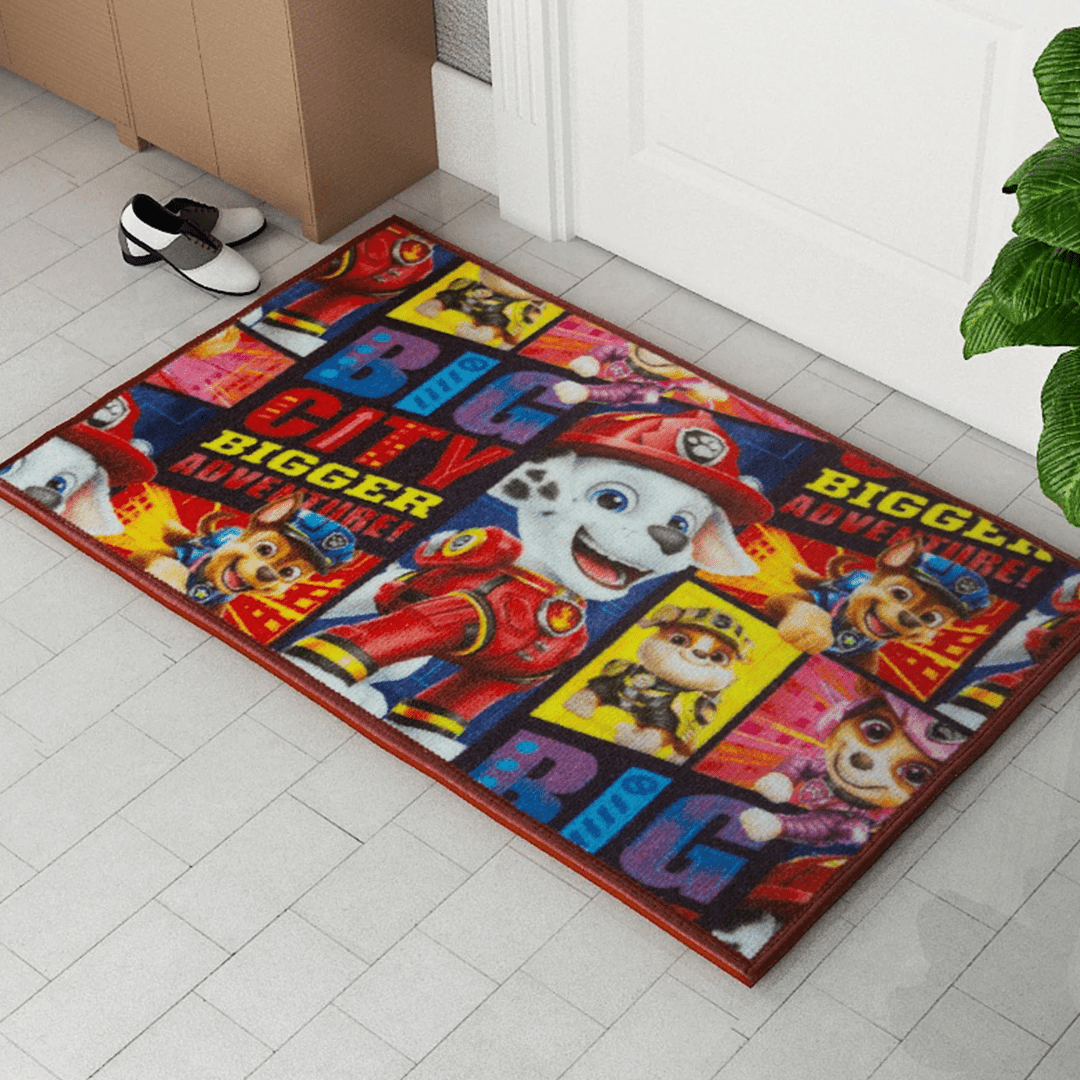 Paw Patrol Anti - Slip Kids Bath Mat – “Big city bigger Adventure!” by Athom Living - Athom Living