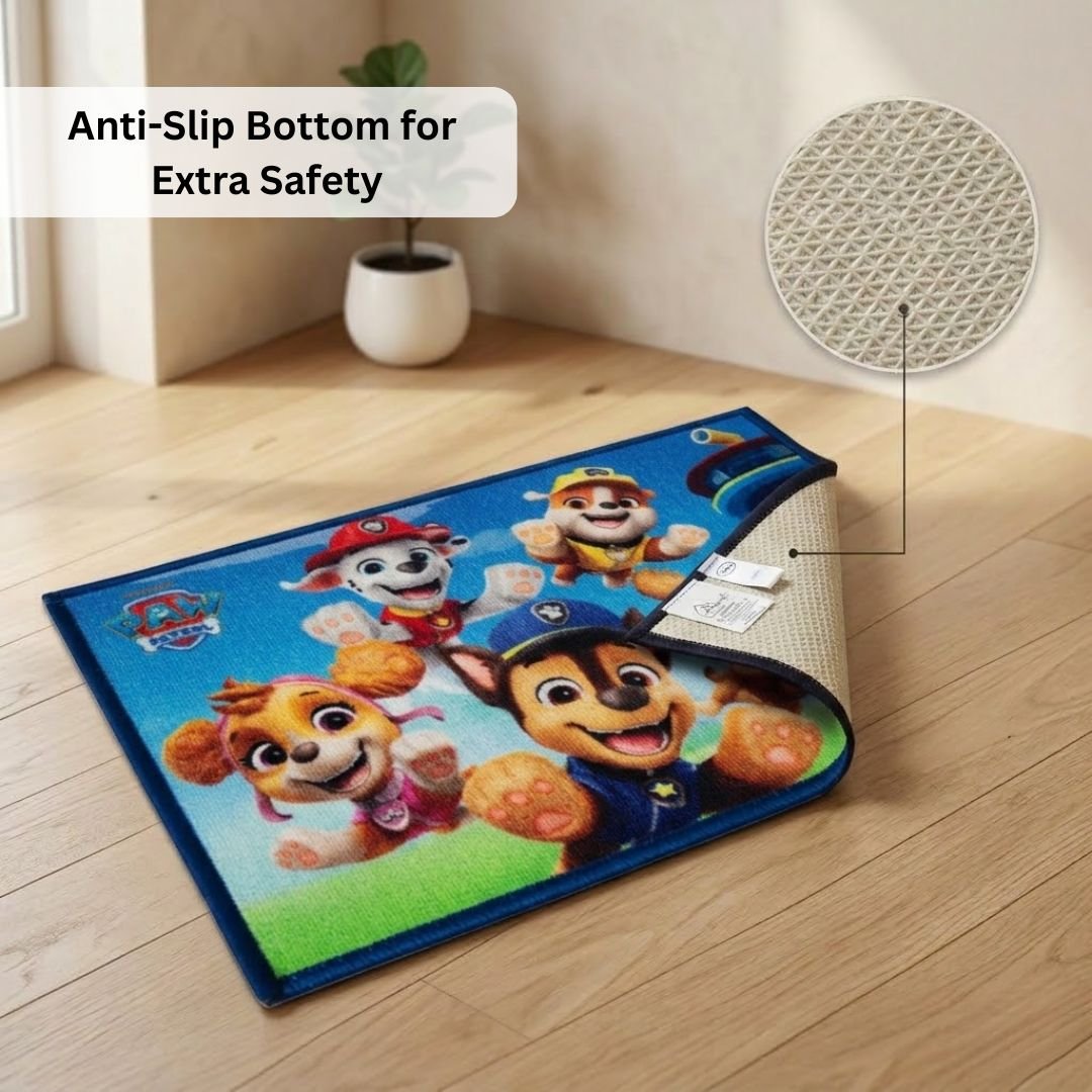 Paw Patrol “Let the pups lead the way” Anti - Slip Kids Bathmat by Athom Living - Athom Living